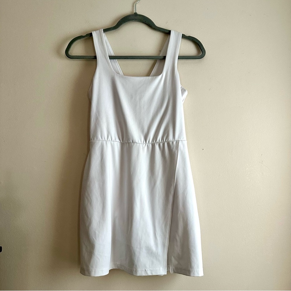 All in Motion White Athletic Romper Dress‎